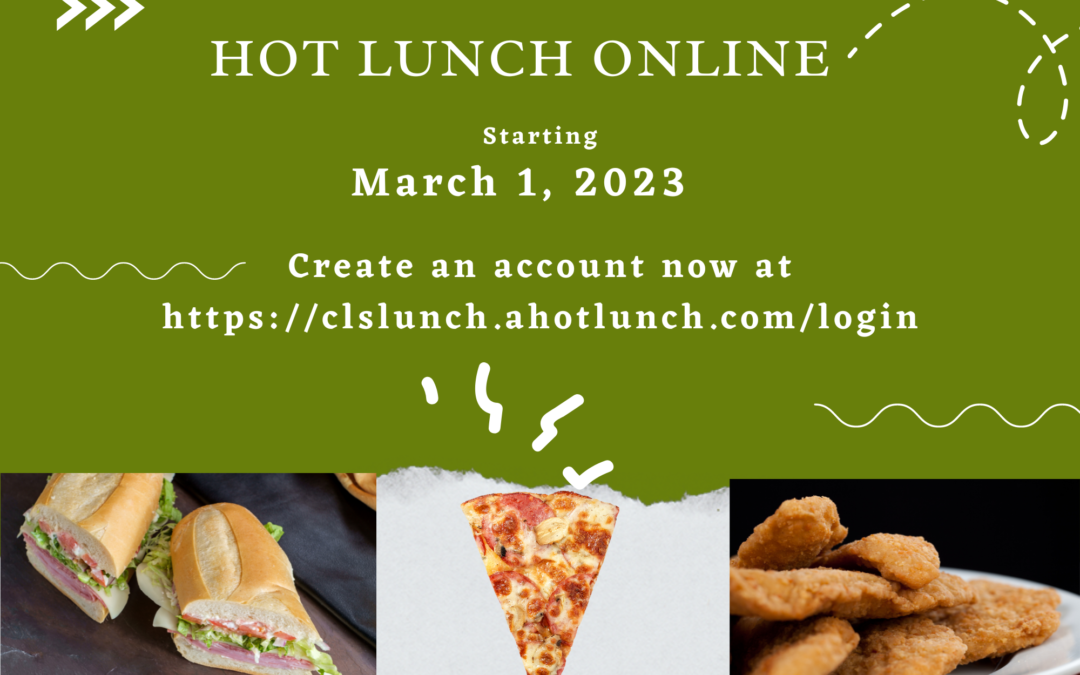Hot Lunch Parent Account Set-Up Instructions